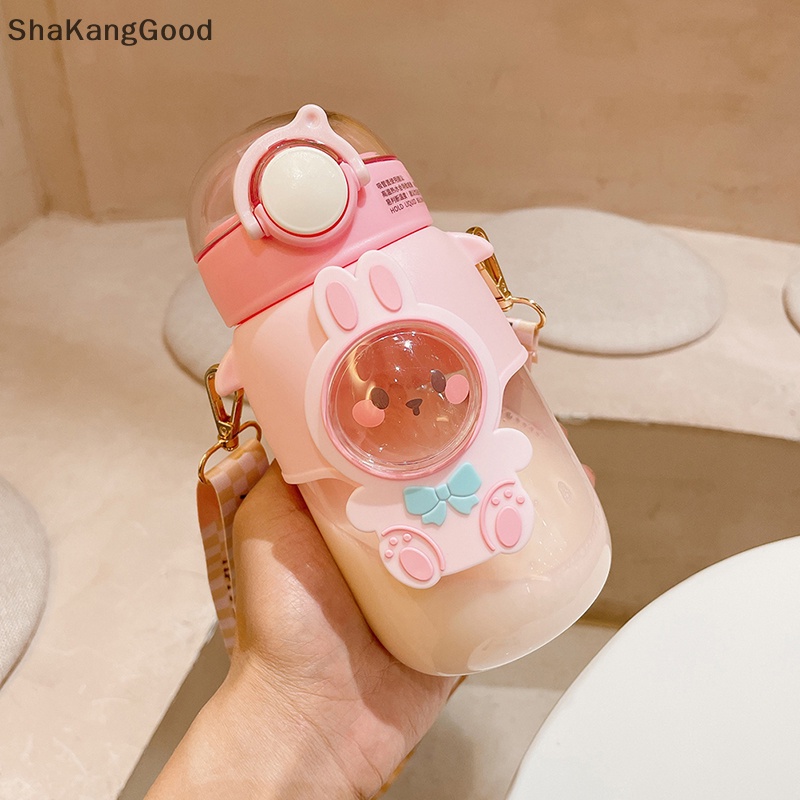 Botol Minum Anak SKID 700ml Untuk Sekolah Anak Laki-Laki Perempuan Cangkir Dengan Sedotan BPA Free Kartun Lucu Anti Bocor Mug Portabel Travel Minum Tumbler SKK