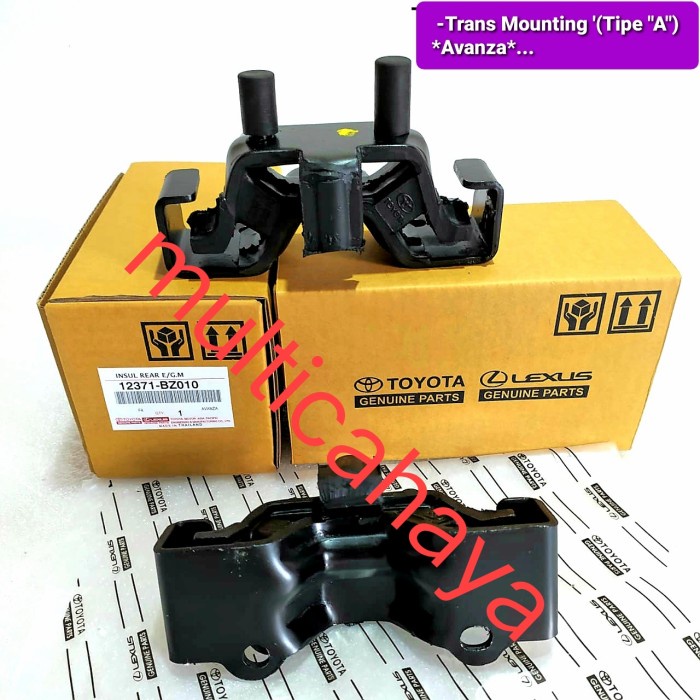 trans mounting avanza 12371-BZ010