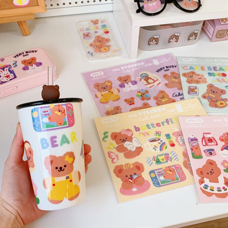 

Bearry Baby - dekorasi planner journal - stickers korea lucu kreatif [thehanscorner] 2