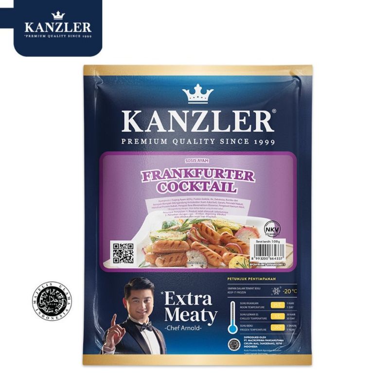 

KANZLER Sosis Frankfurter Cocktail 500 gr