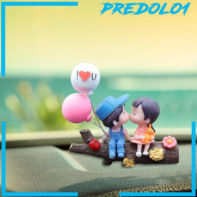 [Predolo1] Hiasan Dashboard Mobil Patung Miniatur figure Untuk Hadiah Gadis Pesta