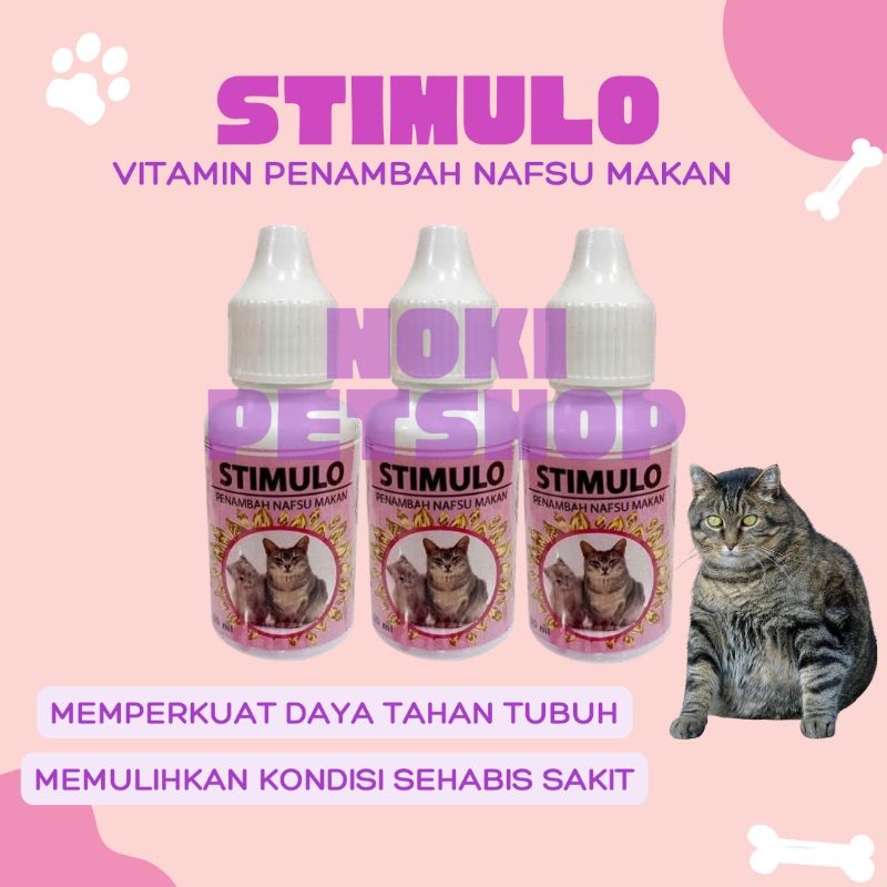 [BISA COD] STIMULO 30 ML VITAMIN PENAMBAH NAFSU MAKAN KUCING | VITAMIN KUCING PENAMBAH NAFSU MAKAN OBAT VITAMIN KUCING PENAMBAH NAFSU MAKAN DAYA TAHAN TUBUH CAT KITTEN CAT KITTEN GEMUK ANJING