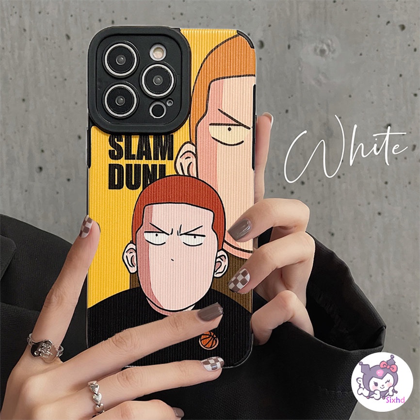 IPHONE Kompatibel Untuk Iphone14 13 12 11 Pro Max SE 2020 X Xr Xs Max8 7 Plus Fashion Kartun Slam Dunk Perlindungan Shockproof Phone Case Soft Silicon Cover XJJJJ