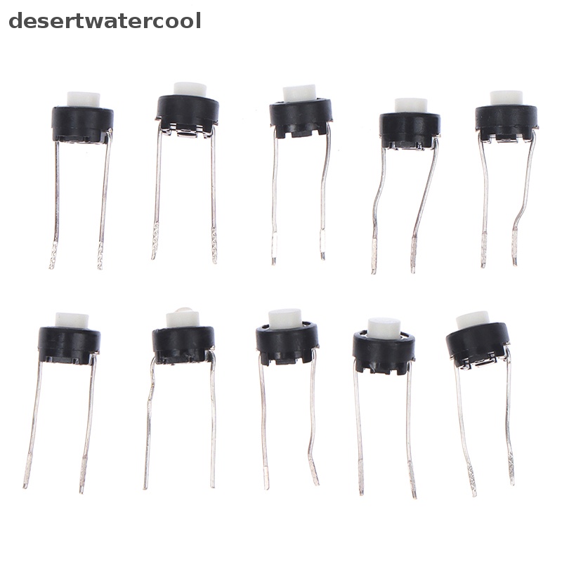 Deid 10pcs 6 * 6 * 5mm Saklar Sentuh Tombol DIP Tactile Tact Push Button Micro Switch Martijn