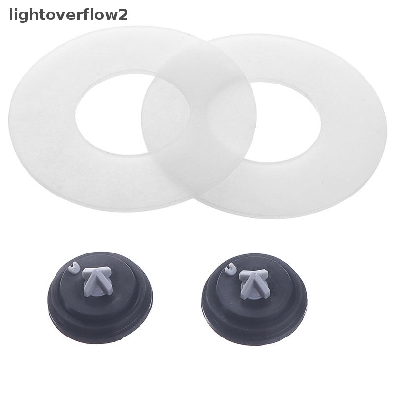 [lightoverflow2] 2pcs Karet Pengganti Diafragma Washer Cocok Untuk Semua Katup Isi Siamp Ballvalve 28x15mm Toilet Kloset Tempel Aksesori Kamar Mandi [ID]