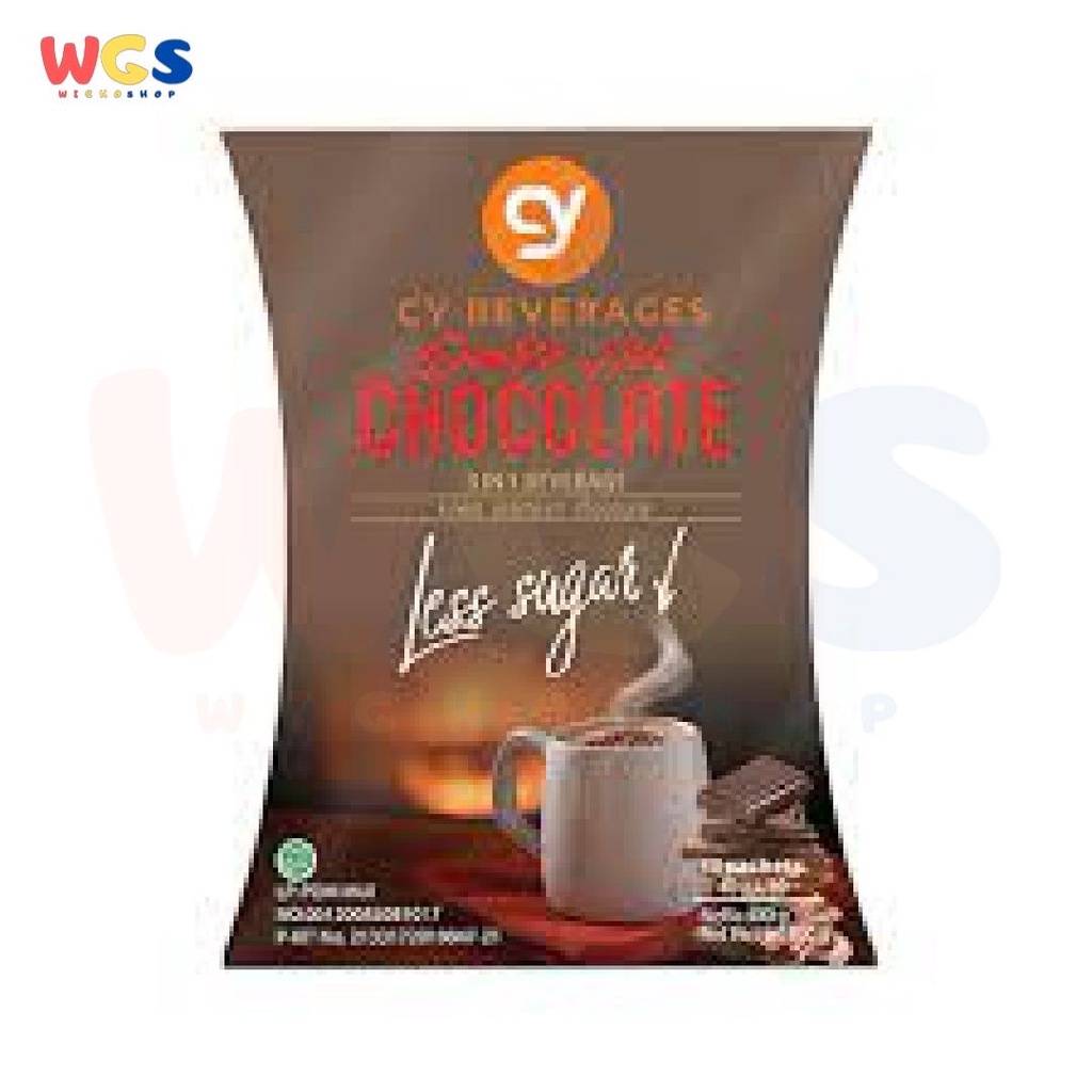 CY Beverages Double Hot Premium Chocolate 3 in 1 Less Sugar 8p x 39g