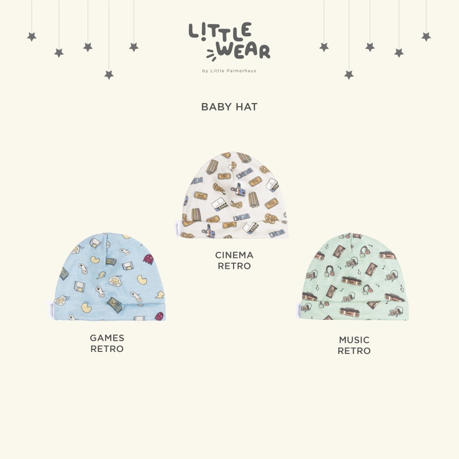 Little Palmerhaus - Little Wear Baby Hat Retro Series 14.0 (Topi Bayi)