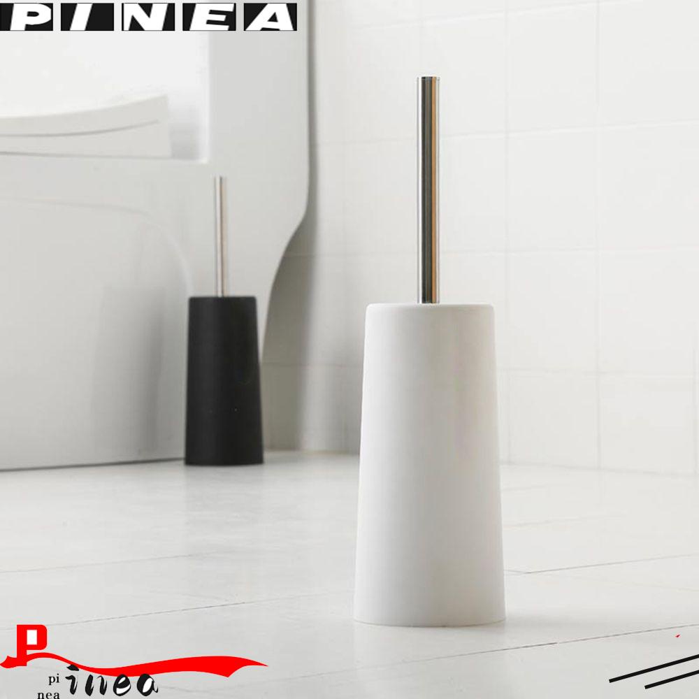 Sikat Toilet Nanas Air Anti Bocor Pembersih Mandi Stainless Steel Bergagang Panjang Toilet Brush Holder Set