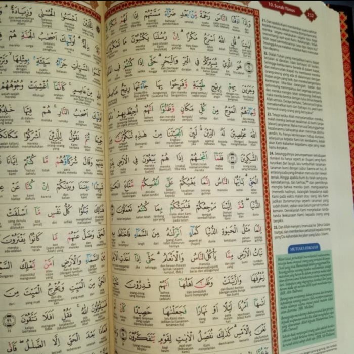 Al-Quran Robbani A4 Tajwid Terjemah