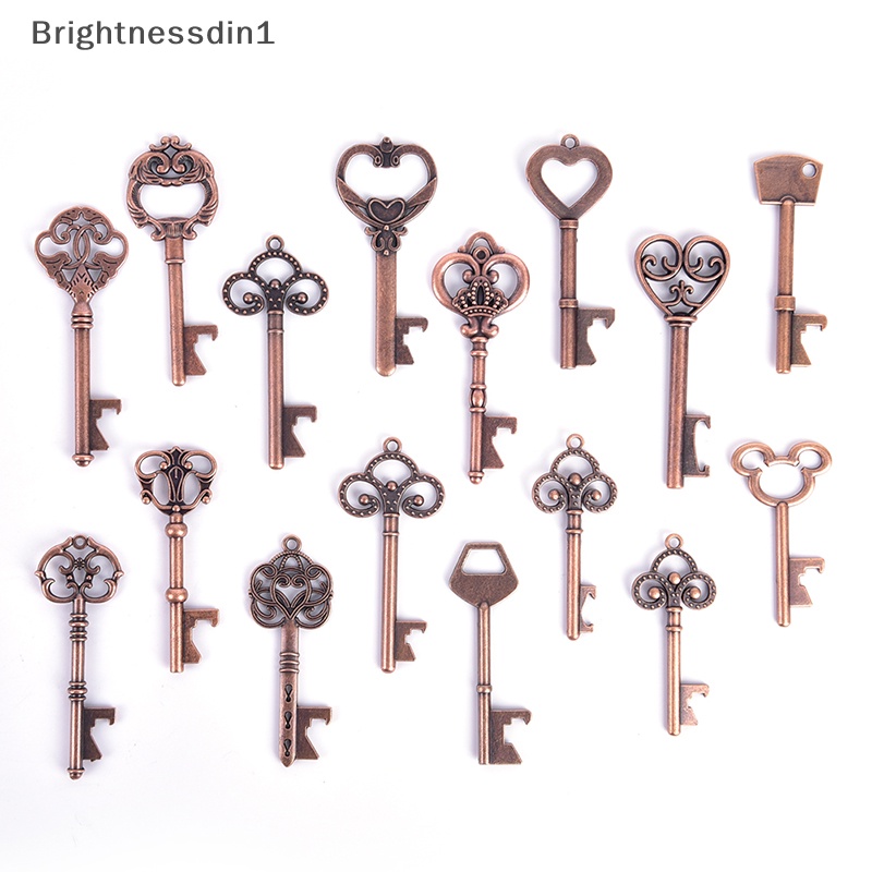 [Brightnessdin1] Key Shaped Bottle Opener Keychain Gantungan Kunci Pembuka Botol Bir Beer Opener Butik