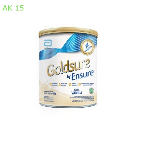 

Goldsure by Ensure Vanila 400 g Susu Nutrisi Dewasa COD Murah