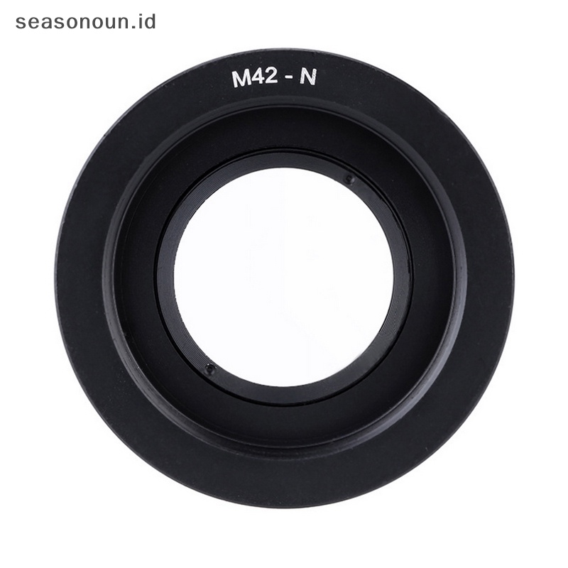 Seasonoun M42-Nikon M42 Adapter Lensa Ring Infinity Fokus Kaca D5500 D610 D7100 D70.