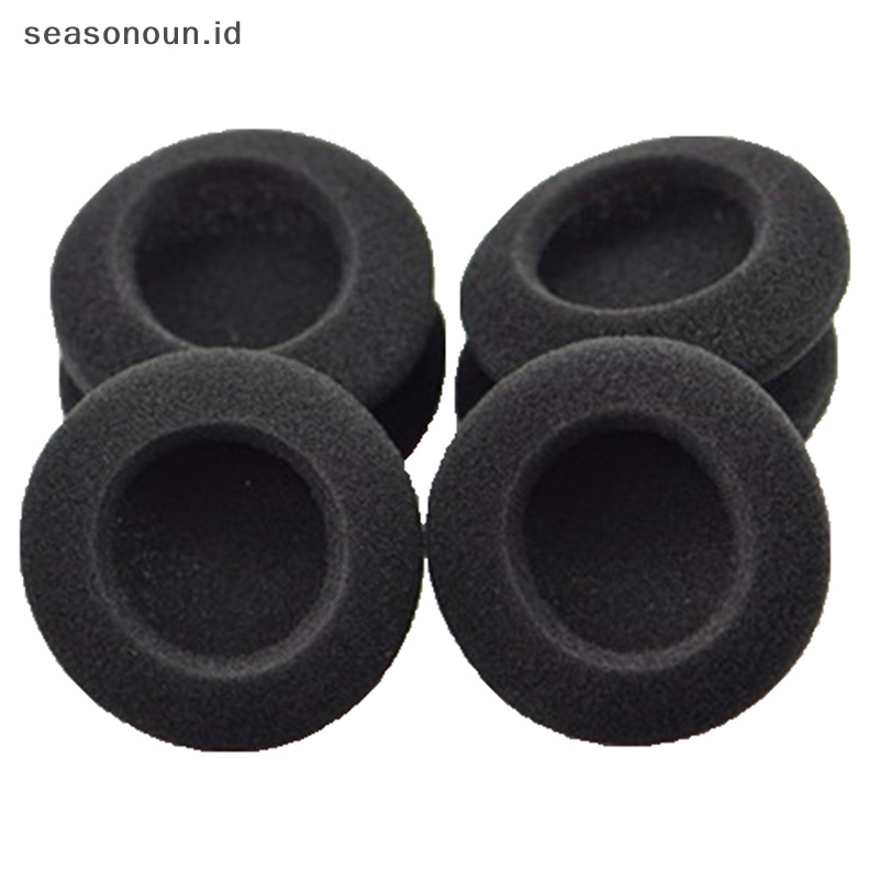 Seasonoun 10pcs 5cm Pengganti Ear Pad Earpads Spons Busa Empuk Bantal Untuk PC131 PX100.