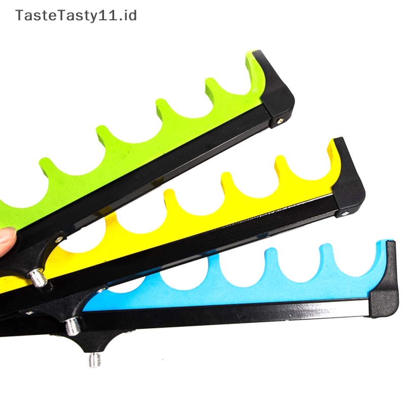 Tastetasty 35 6 10lubang Tempat Dudukan Pancing EVA Soft Fishing Pole Tackle Carp Accessories.