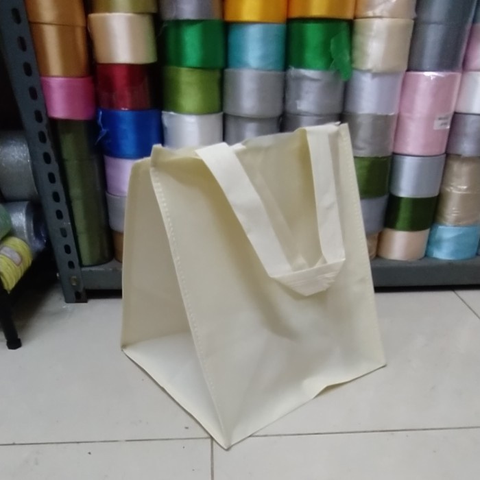 

[GG] tas kain spunbond bahan tebal buat nasi box 22 isi 12 pcs