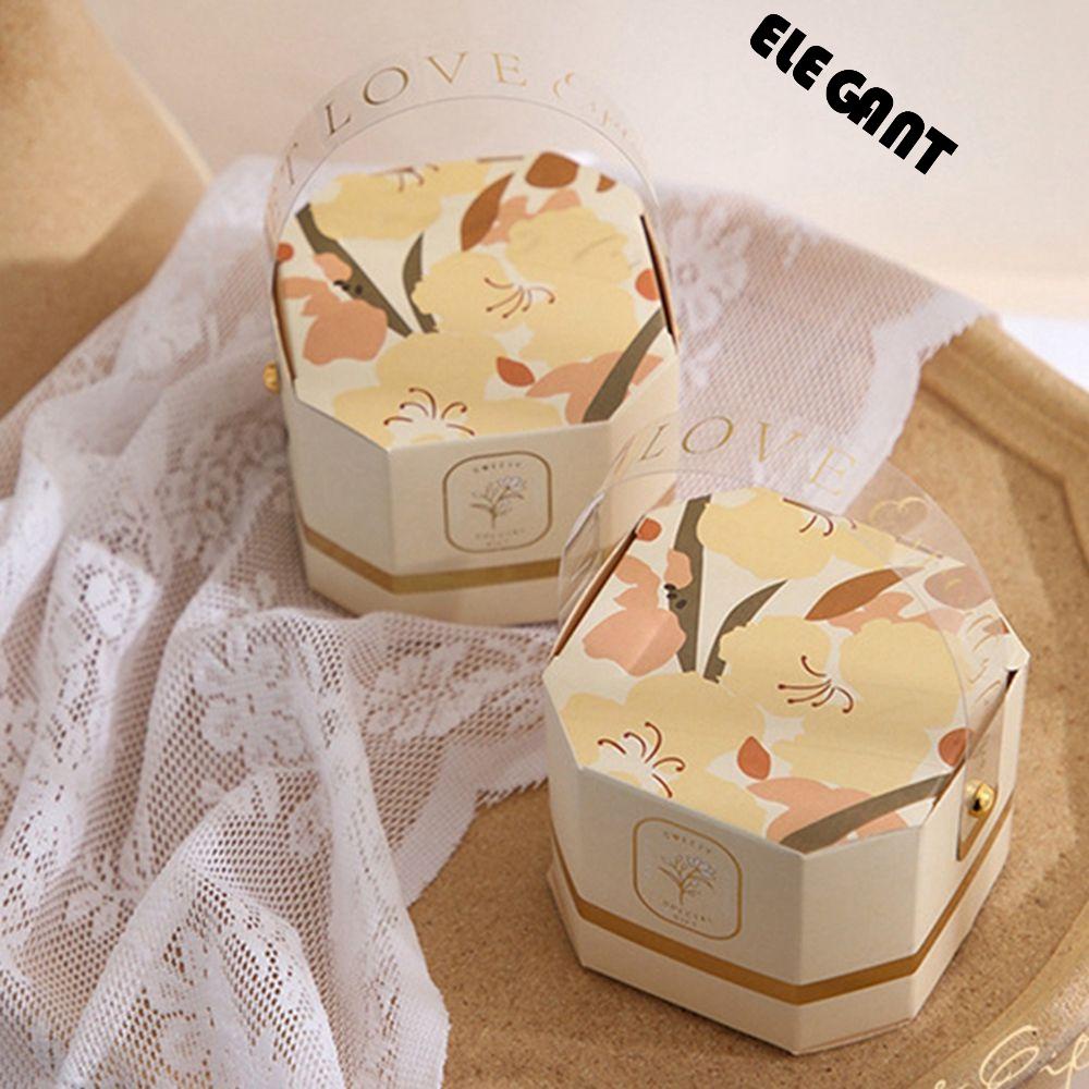 [Elegan] Candy Box Fresh European Style Packing Octagonal Perlengkapan Pesta Nikmat Pernikahan Romantis