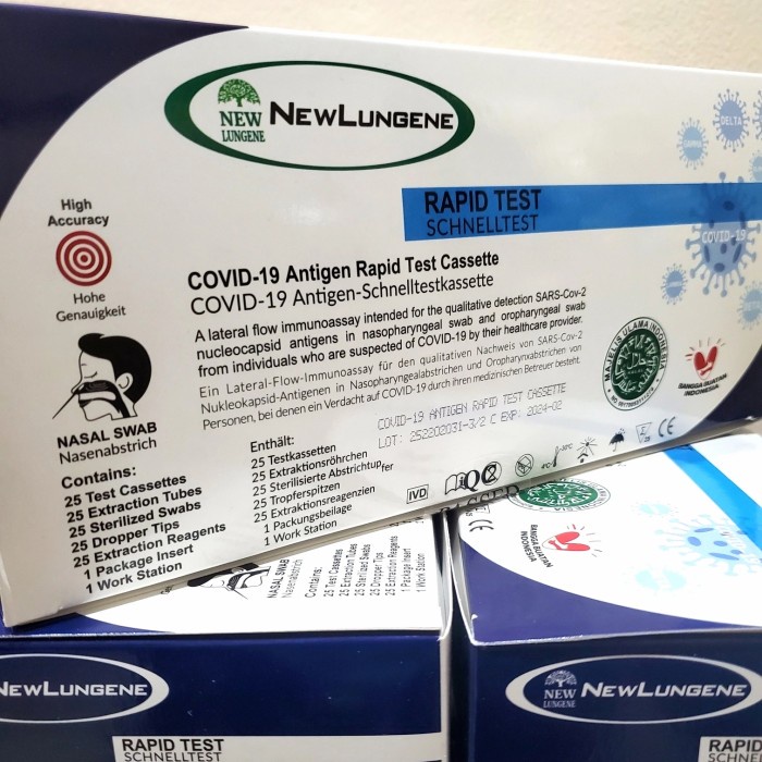 New Lungene Omicron Antigen isi 25 Test