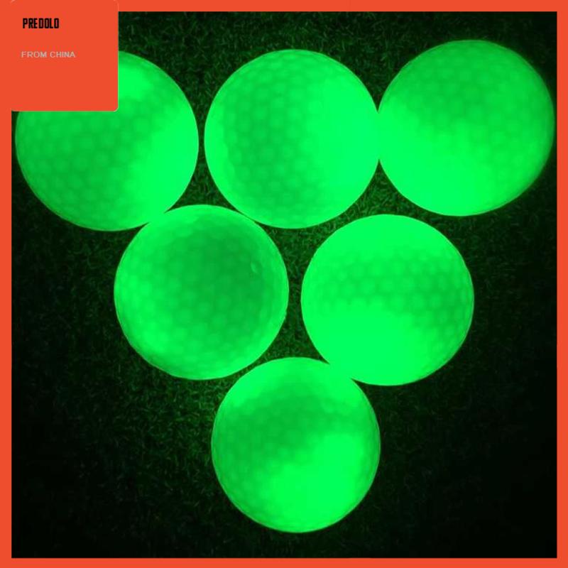 [Predolo] Bola Golf LED Light-up Warna Putih Untuk Bermain