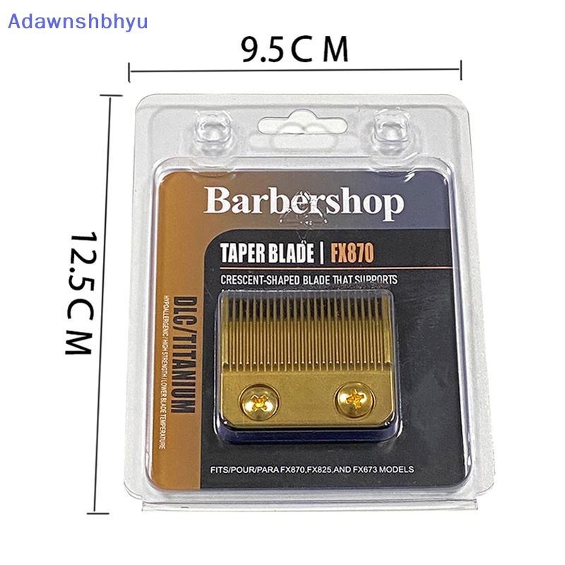 Adhyu Alat Cukur Rambut Pisau Clipper Trimmer Untuk Babyliss870 Stainless Steel Replacement ID