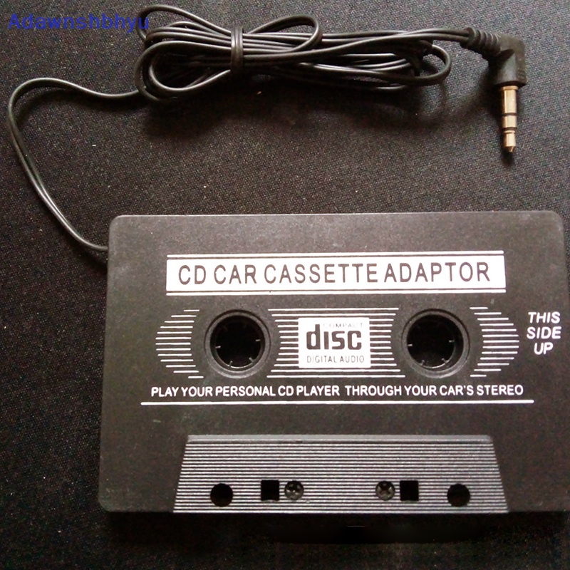 Adhyu Kualitas Tinggi Mobil MP3 MP4 Kaset Tape Adapter Handphone Audio Converter Car Tape Converter Untuk IPod MP3 CD DVD Player ID