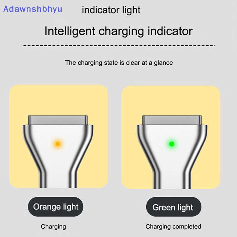 Adhyu Adaptor USB PD Magnetik Tipe C Untuk Magsafe 2 MacBook Pro Plug Converter ID