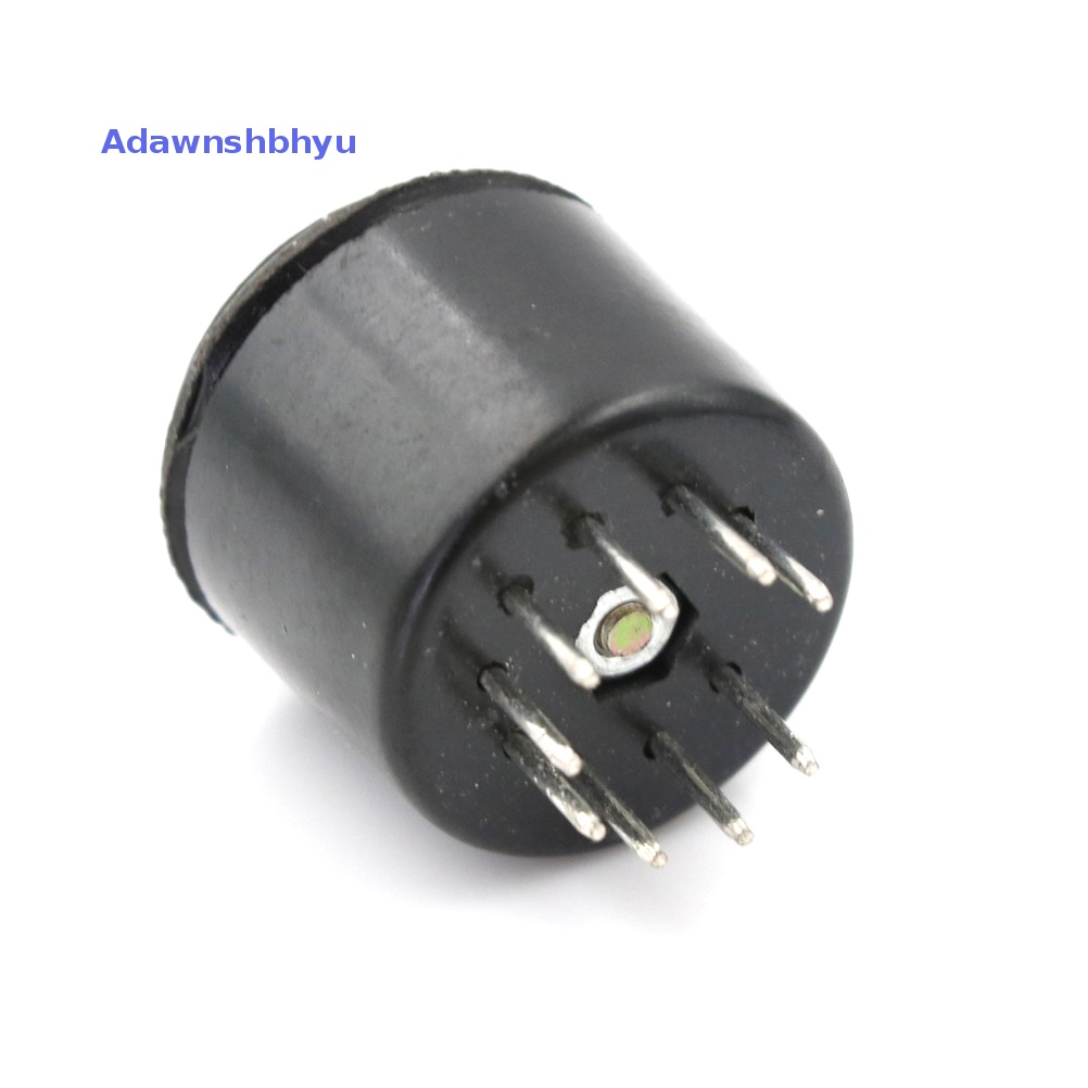 Adhyu New 9Pin Bakelite Vacuum Tube Socket Saver base Untuk 12AX7 12AU7 ECC82 ECC83 amps ID