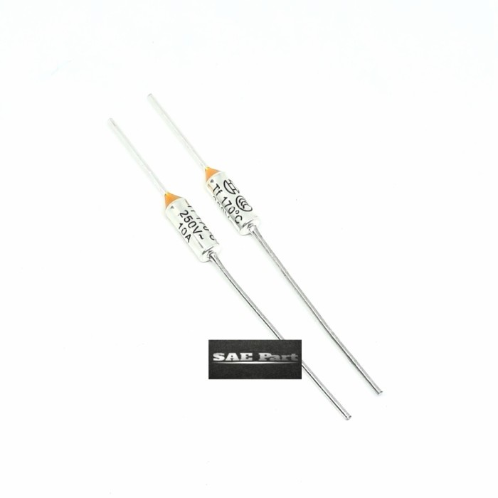FUSE 170°C 10A 250V Rice Cooker/sekring Penanak Nasi/Magicom/Setrika BIN27