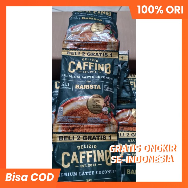 Caffino Barista - Premium Latte Coconut -BELI 2 Sachet free 1 sachet @ 25gr/