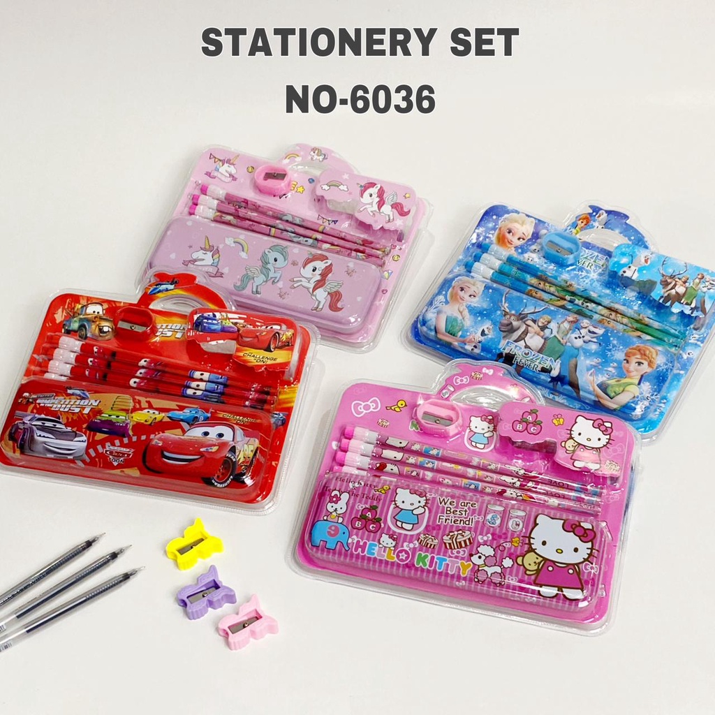 

HD Set Alat Tulis Anak/Stationery Set/Hadiah Murah/Alat Tulis Anak