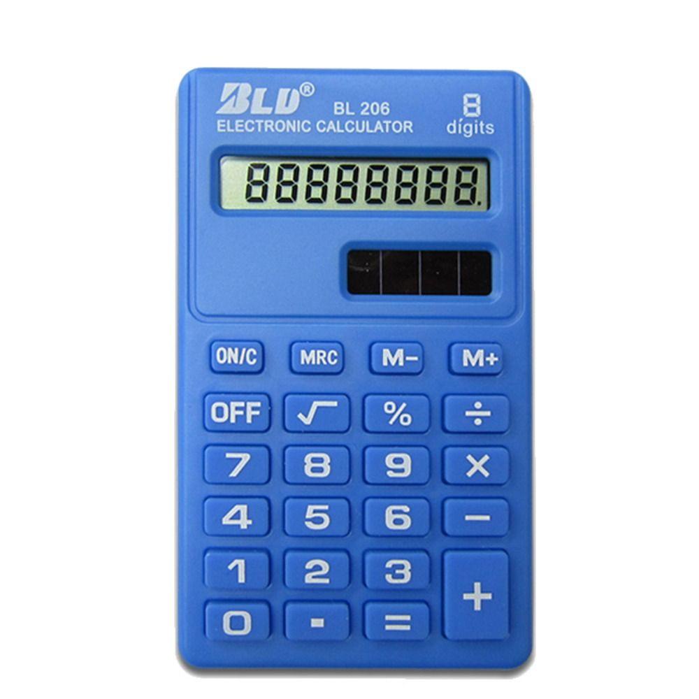 [Elegan] Calculadora Display Screen Tahan Lama Anak-Anak Ukuran Kecil Siswa Alat Kantor Saku 8digit Display Aritmatika Menghitung