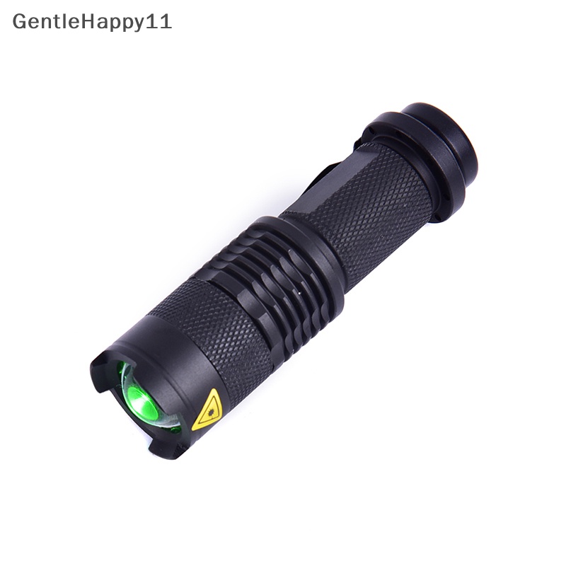 Gentlehappy Senter LED Lampu Balok Merah/Hijau/Biru Night Vision Torch Untuk Camping Hung id