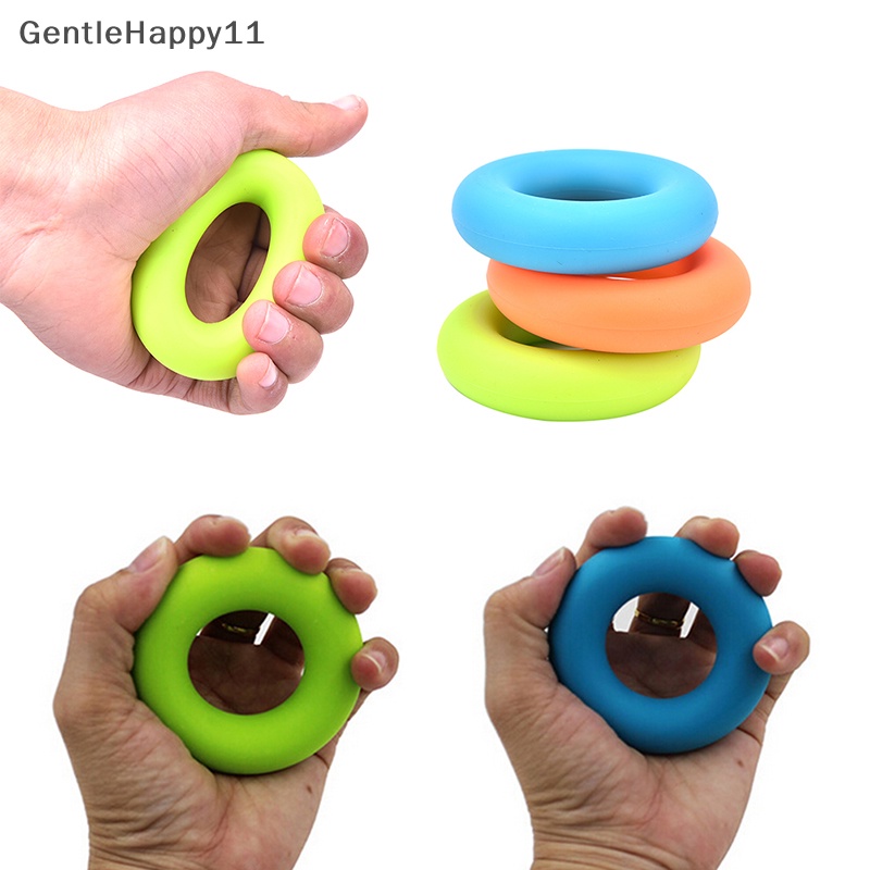 Gentlehappy Cincin Karet Pegangan Tangan Latihan Fisik Kekuatan Untuk Gym Muscle Power Training id