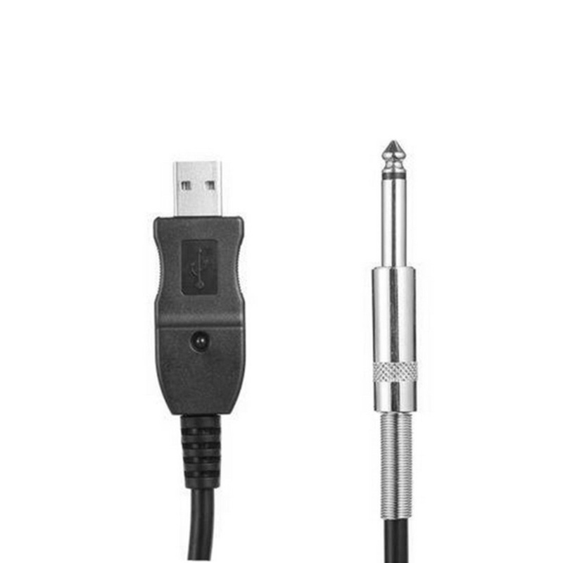 Vivi Kabel USB Gitar Professional Guitar to PC USB Link Recording Cable Adapter
