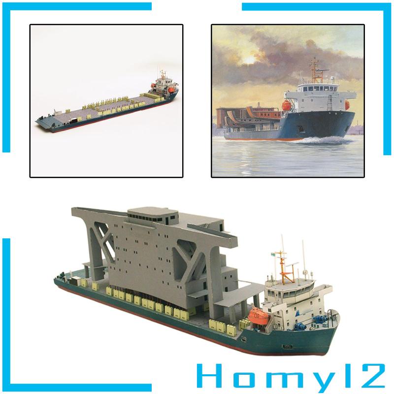 [HOMYL2] Skala1:250model Kertas Kapal 3D Paper Arts Dekorasi Meja Perahu puzzle puzzle Puzzles