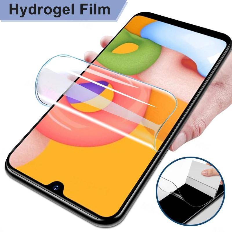 3pcs Film Hidrogel Lembut Untuk Samsung Galaxy M01 M01S M02 M10 M11 M12 M13 M14 M20 M21S Film Pelindung Layar Untuk Galaxy M22 M40 M42 M52 M53 F13 F14 F22 F23 F41 F42 F62