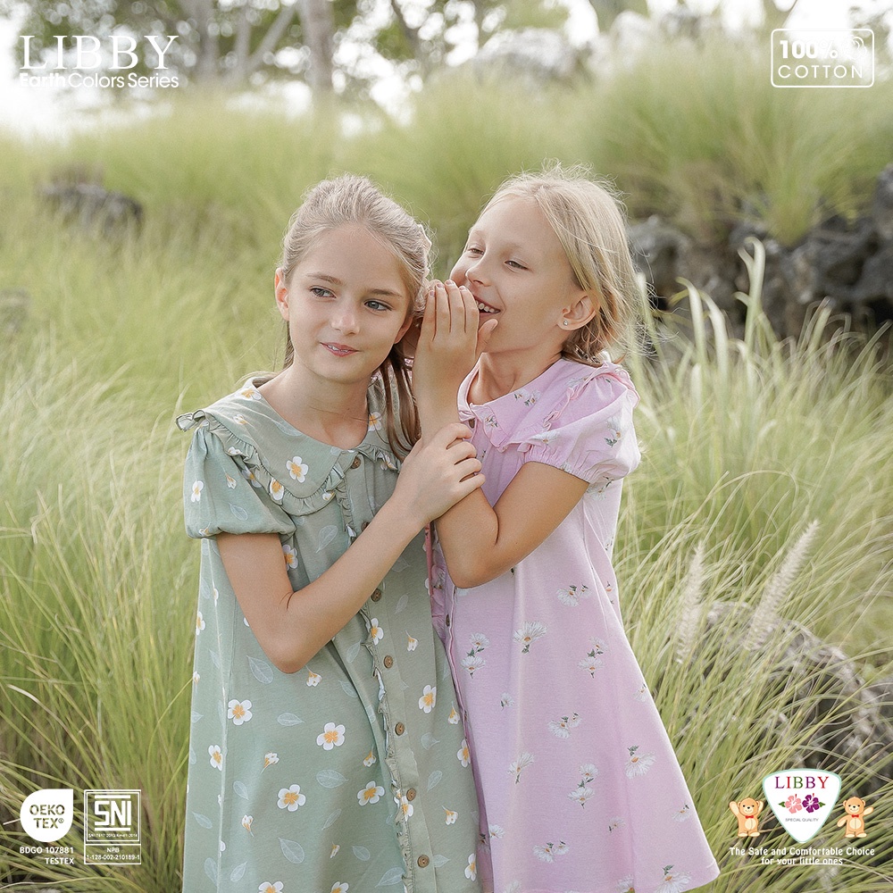 LIBBY EMILY DRESS ANAK PEREMPUAN / DRESS ANAK PEREMPUAN