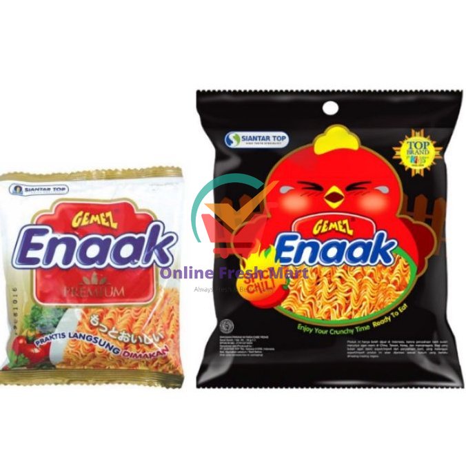 

Mie Gemez Enaak Premium Aneka snack ori spicy - Online Fresh Mart Denpasar