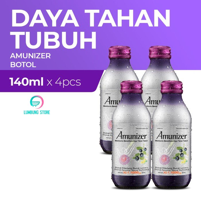 Amunizer Vitamin C Botol 4x140 ml