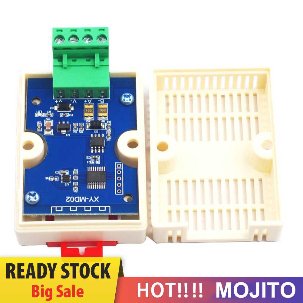 Xy-md02 Pemancar Suhu Dan Kelembaban SHT20 DC5-30V Sensor Module Modbus