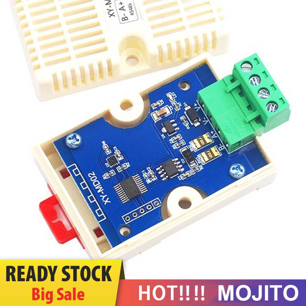 Xy-md02 Pemancar Suhu Dan Kelembaban SHT20 DC5-30V Sensor Module Modbus