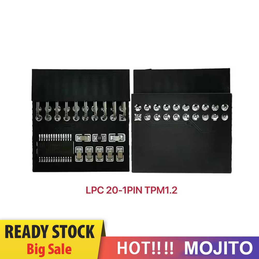 Suku Cadang Modul Keamanan Enkripsi TPM1.2 LPC 20pin Untuk ASUS/ASRock/MSI/Gigabyte