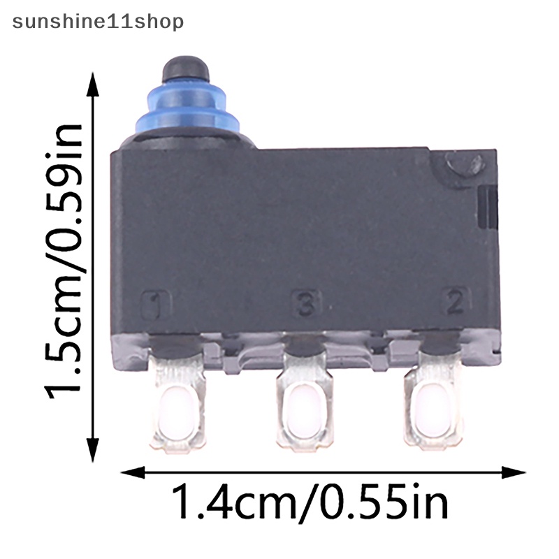 Sho 1Pc Saklar Micro D2HW-ER201H Tombol Kunci Pintu Mobil Tahan Air Micro Switch N