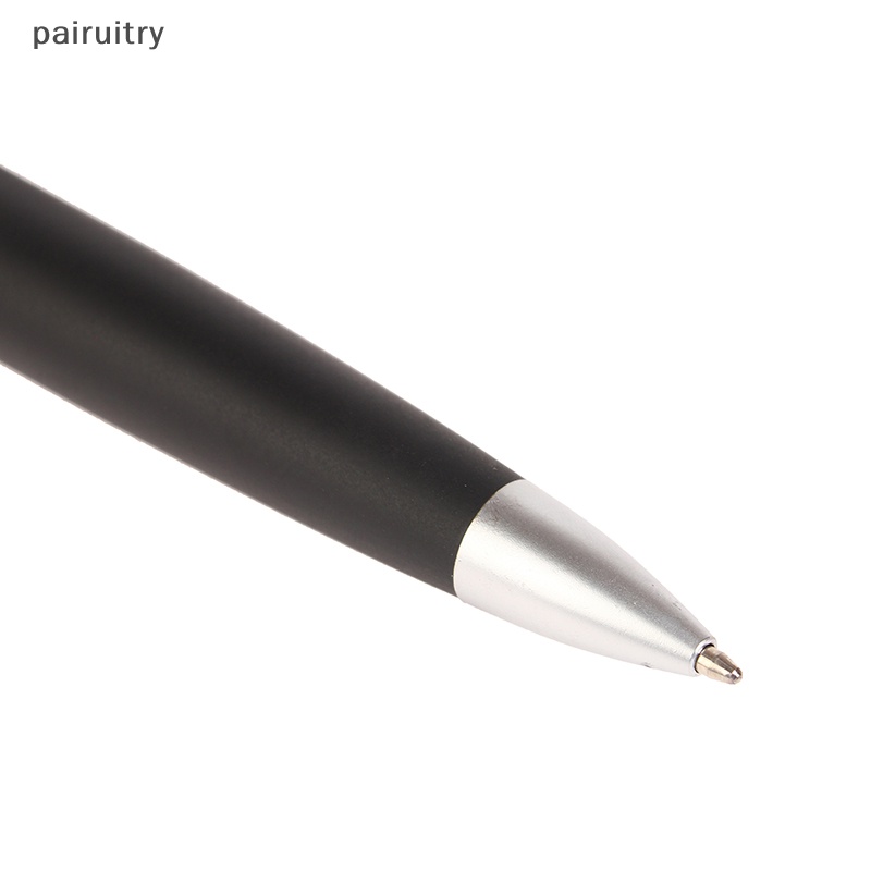 Prt Classic Metal Ballpoint Pen Rantai Aman Terpasang Base Stand Pulpen Counter Kantor PRT