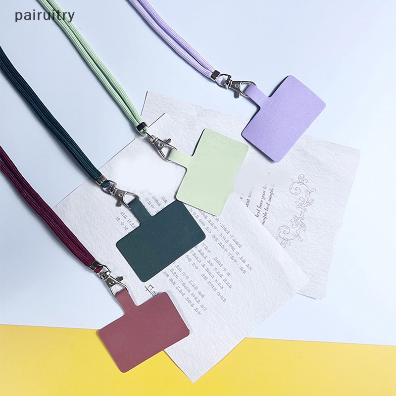 Prt Universal Crossbody Patch Phone Lanyard Multicolor Ponsel Strap Lanyard Tali Lembut Untuk Ponsel Kabel Gantung PRT