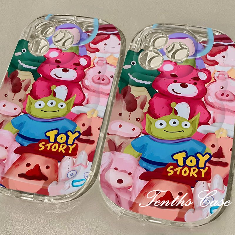 Samsung A14 A54 A34 A04 A04s A13 A23 A53 A03 A03s A02s A52 A72 A32 A22 A12 A71 A51 A50 A50s A30s A11Soap Cover Cute Aliens Phone Case