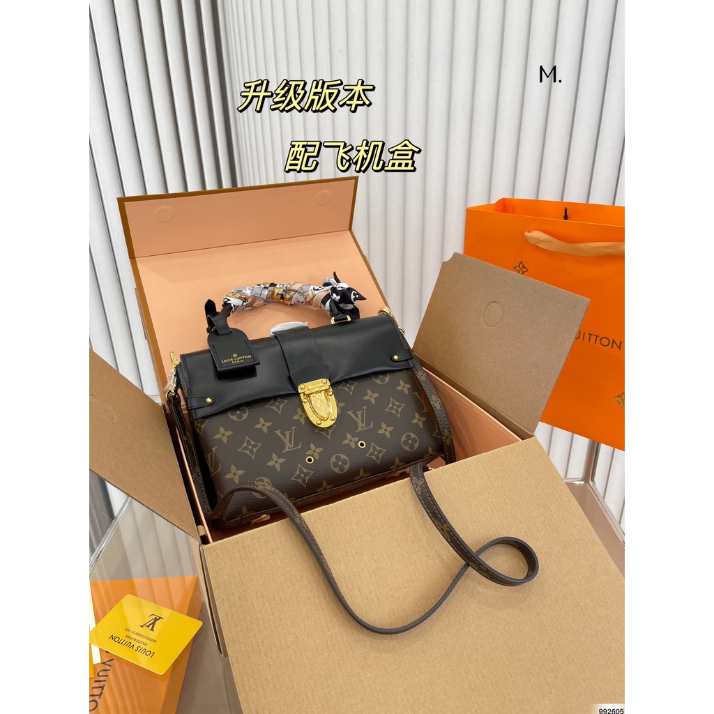 Original 2023 New Louis Vuitton LV Levi Onehandle Messenger Bag Women's Crossbody Tote (with Box)