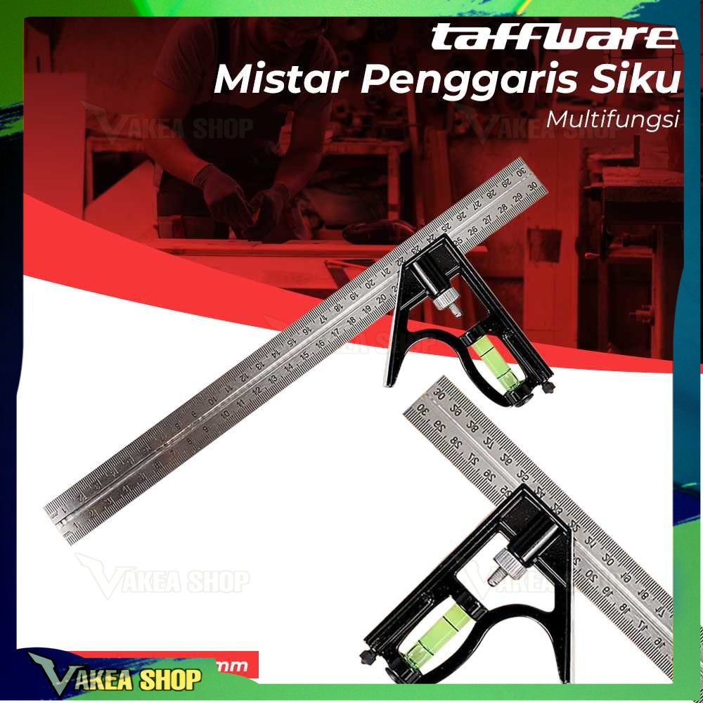 

Taffware Mistar Penggaris Siku Tukang Multifungsi ~ ZEAST