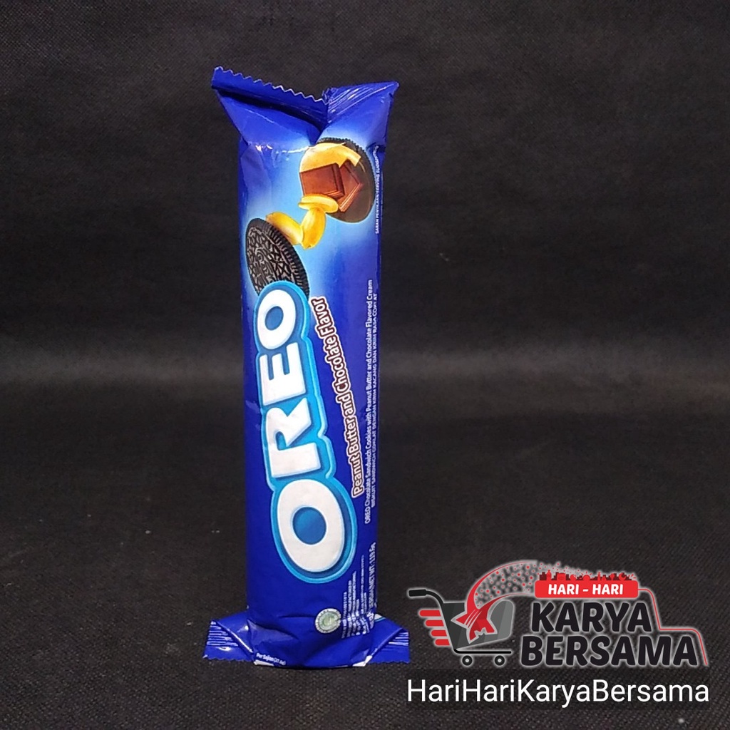 

BISKUIT OREO PEANUT BUTTER AND CHOCOLATE FLAVOR 119.6GR