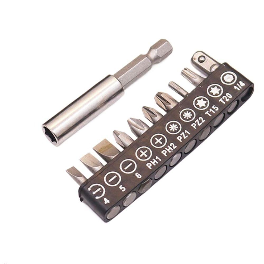 Lanfy Set Kepala Obeng Torx Hand Tool Wrench Bit Holder Rod Power Tool Aksesoris Shaft Fleksibel