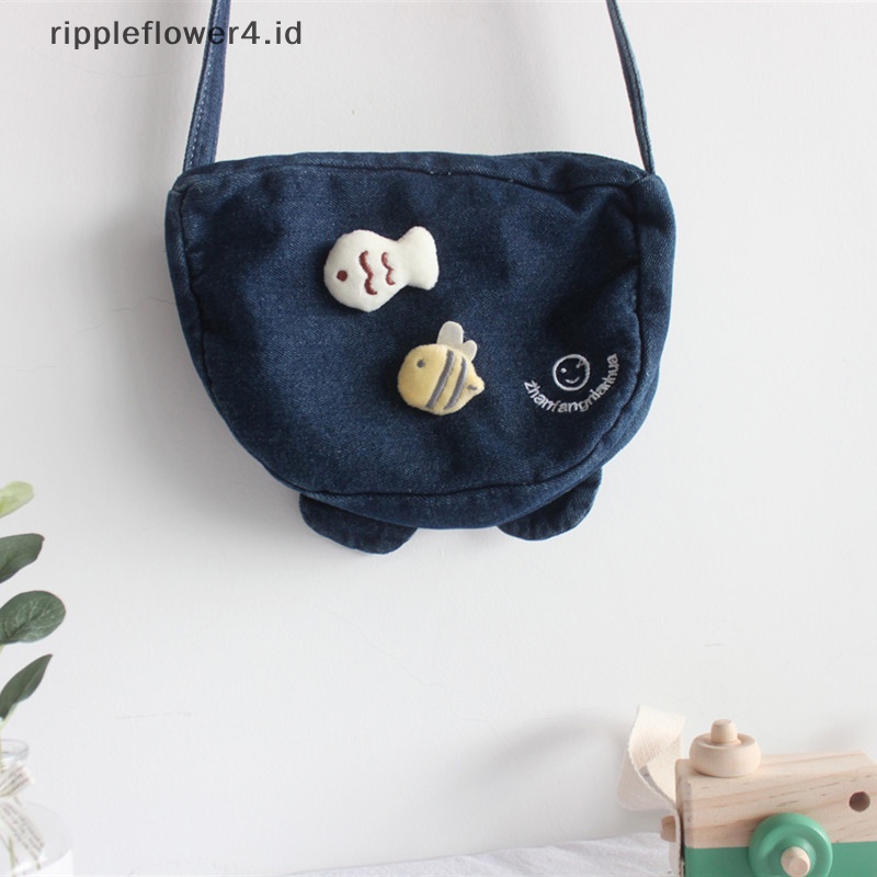 {rippleflower4.id} Bros Kartun Lucu Kucing Kecil Ikan Dan Lebah Bros Ransel Sweater Korsase Lencana Pin Ransel Liontin Dekorasi Aksesoris~